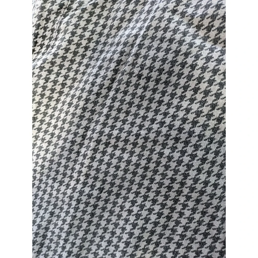 American Eagle Houndstooth Next Level Stretch Pants Women's 20 Regular B&W 39x29
